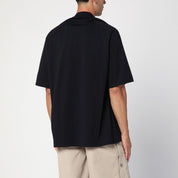 Martine Rose Oversized black T-shirt Celebration print