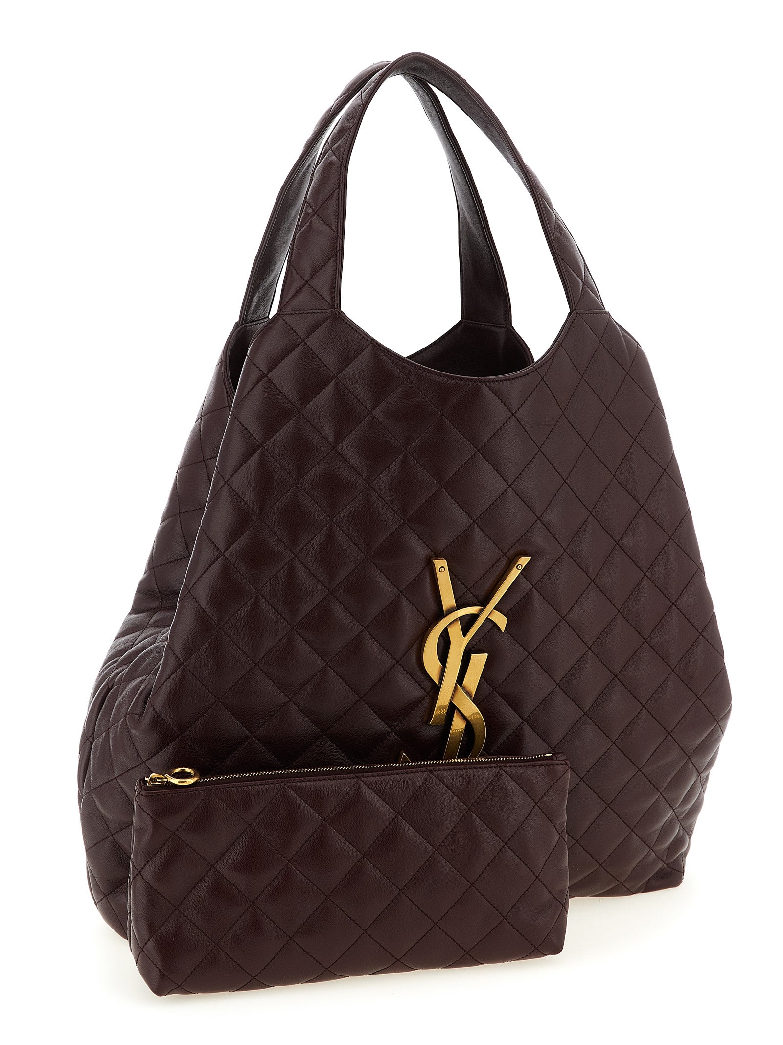 Saint Laurent Icare Maxi Shopping Bag — Shopper (Bordeaux)