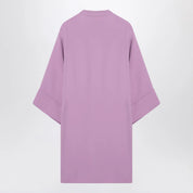 Valentino Lilac silk mini dress