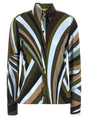 Emilio Pucci Iride Shirt — Slim Fit Multicolor
