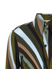 Emilio Pucci Iride Shirt — Slim Fit Multicolor