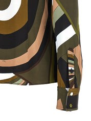 Emilio Pucci Iride Shirt — Slim Fit Multicolor