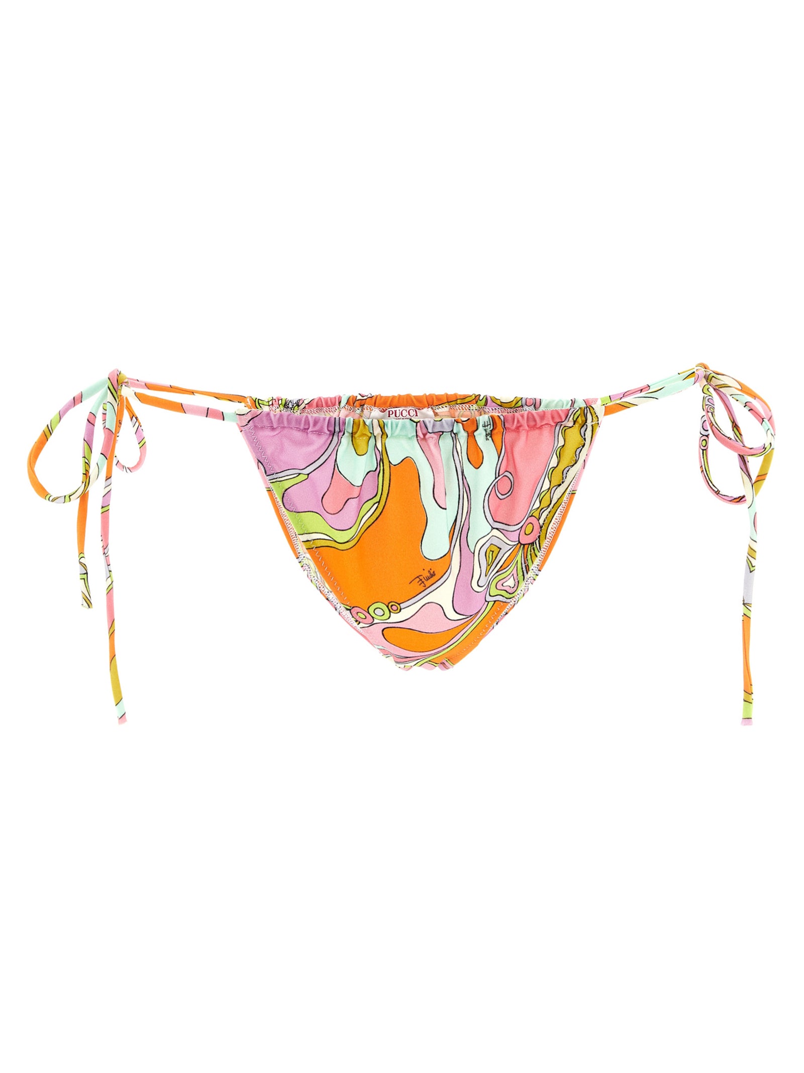 Emilio Pucci Orchidee Print Bikini Briefs