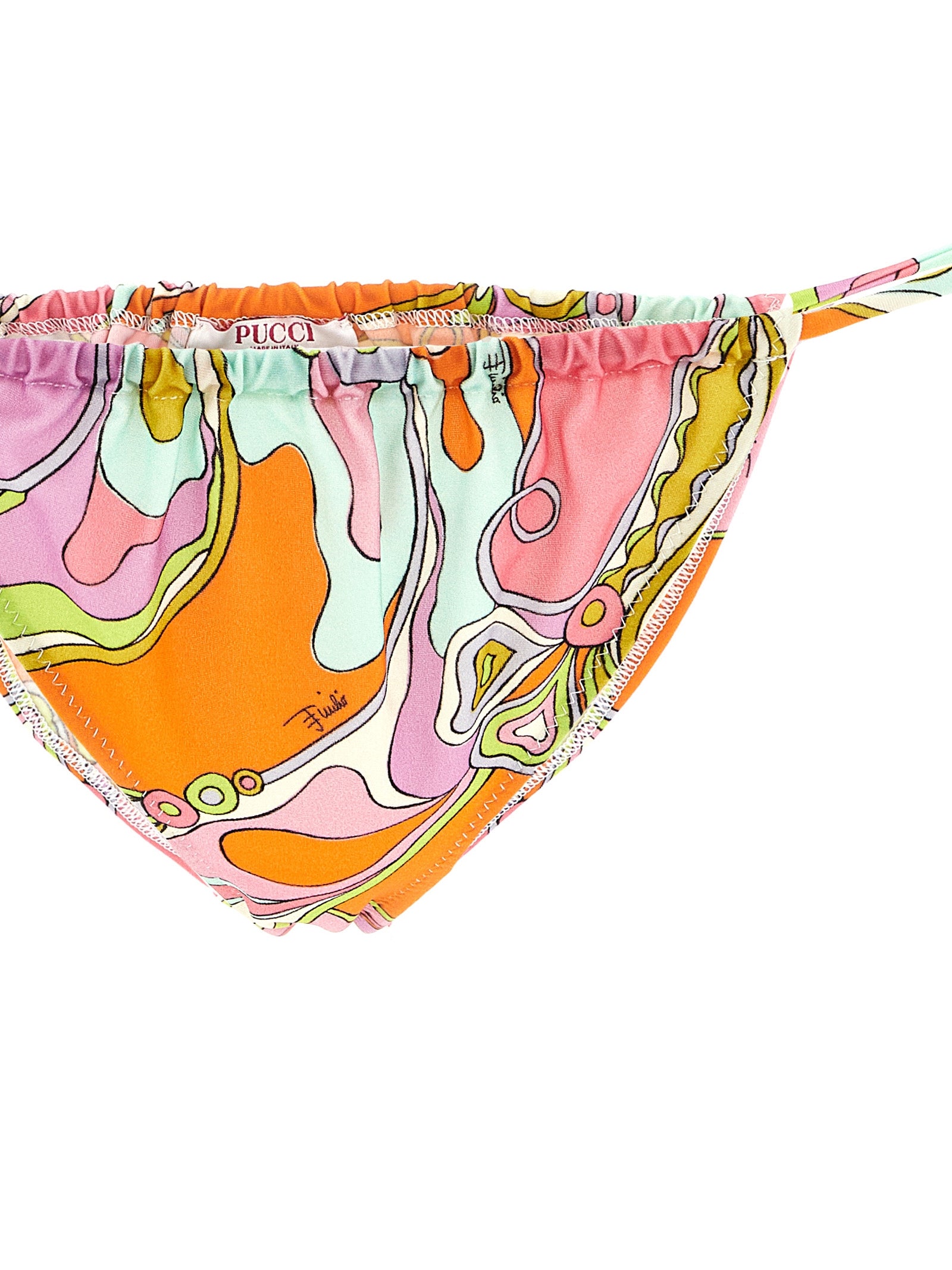 Emilio Pucci Orchidee Print Bikini Briefs