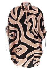 Emilio Pucci Short Kaftan Dress — Labirinto Silk