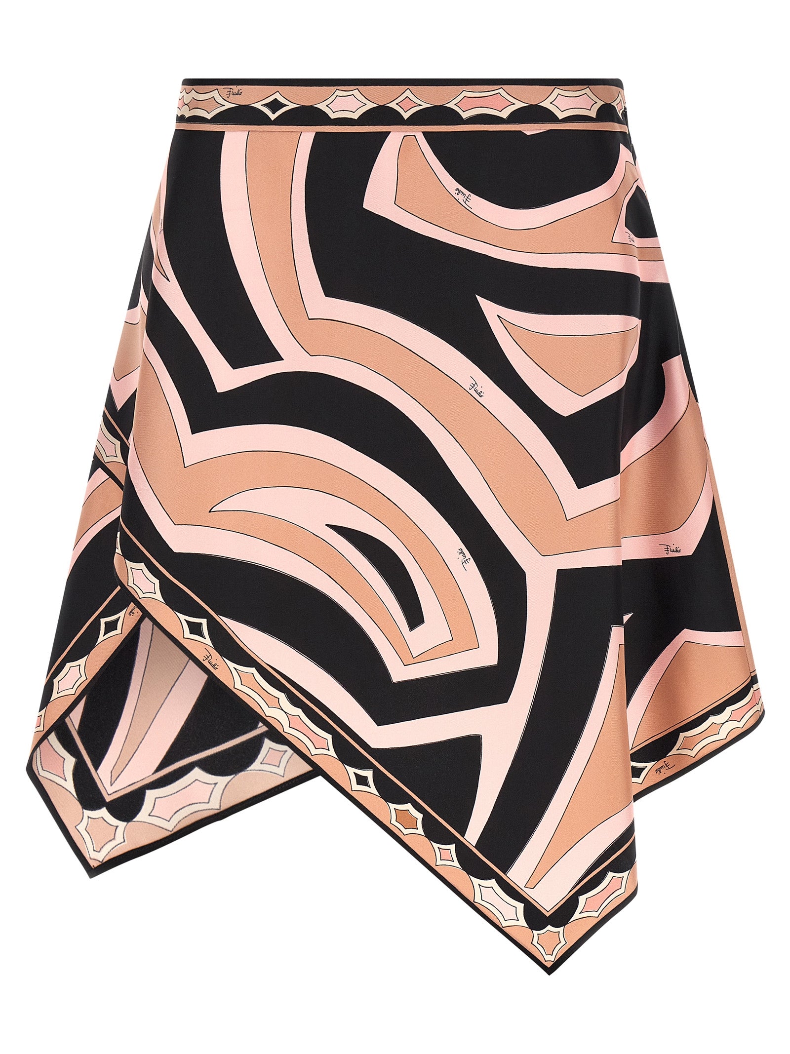 Emilio Pucci Labirinto Skirt — Silk Mini Skirt, €890