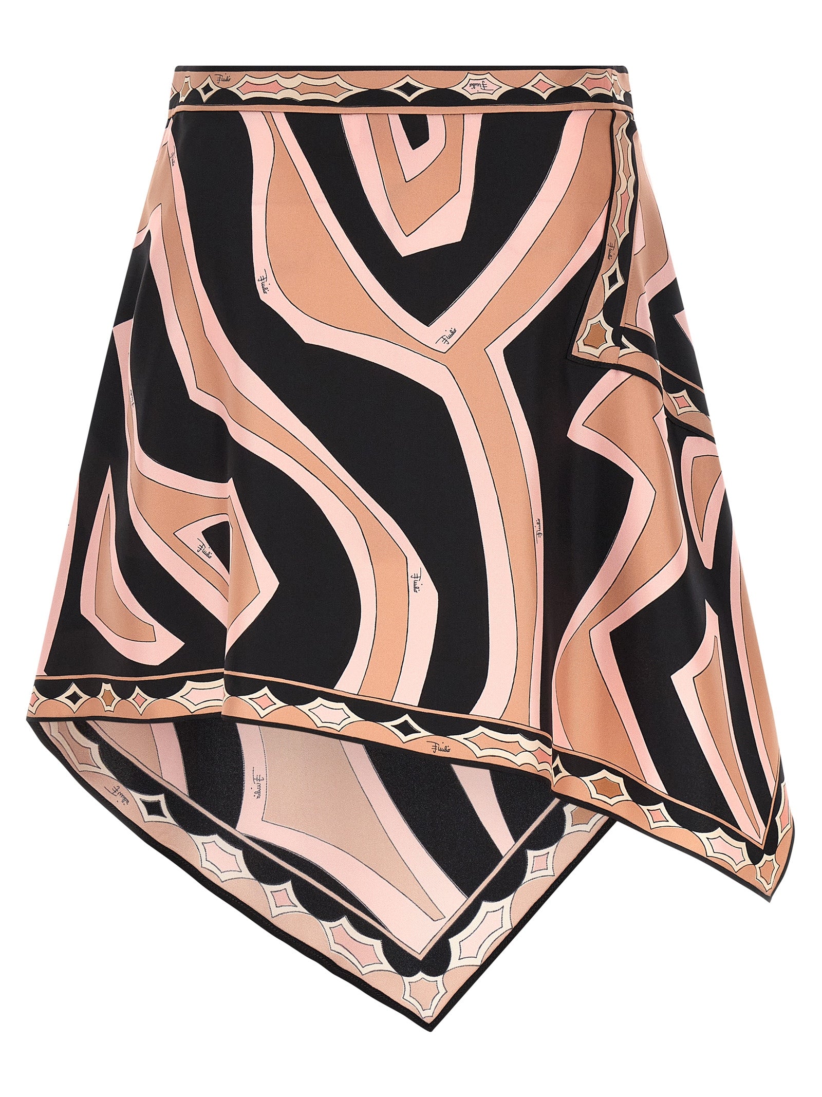 Emilio Pucci Labirinto Skirt — Silk Mini Skirt, €890