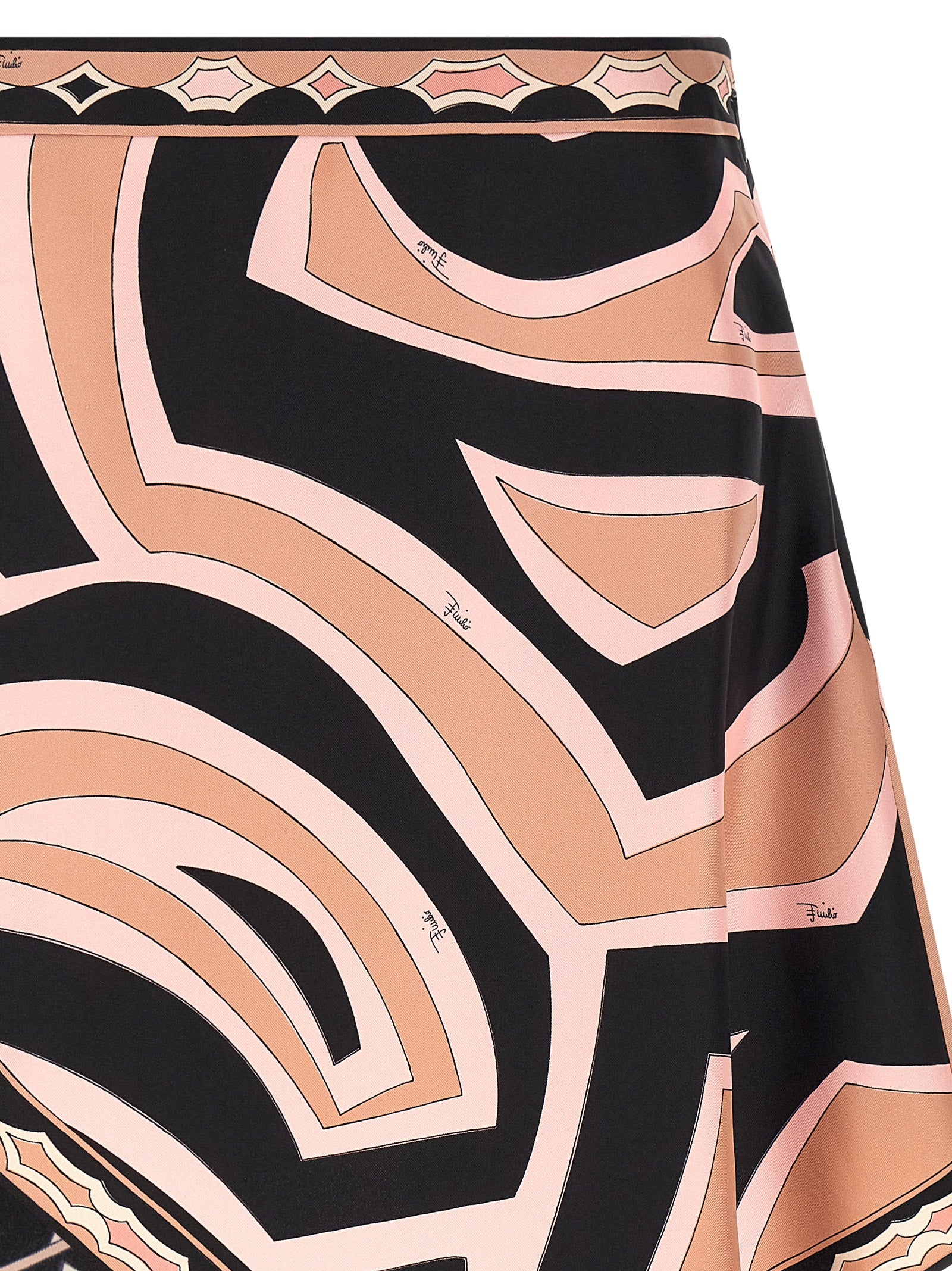 Emilio Pucci Labirinto Skirt — Silk Mini Skirt, €890