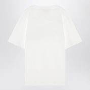 Valentino Ivory T-shirt with Chez Valentino print