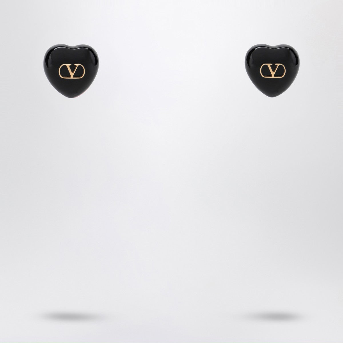 Boucles d'oreilles Valentino Garavani Royal Black Heart