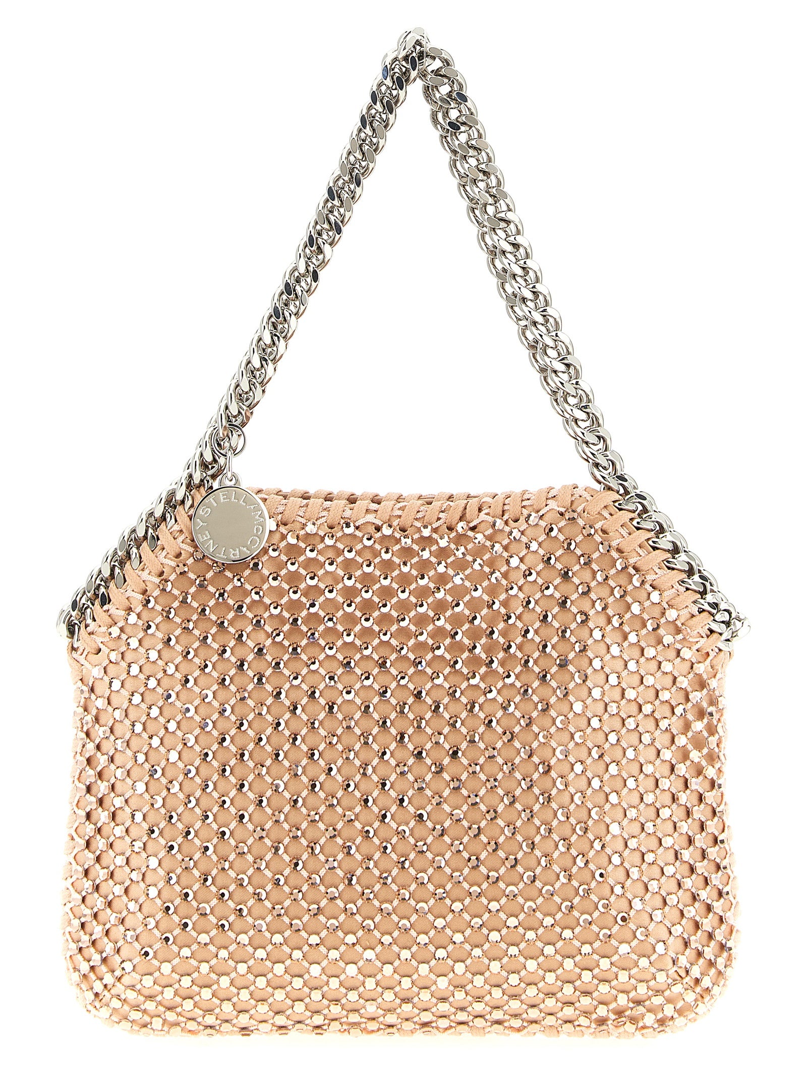 Stella McCartney Falabella Nano Crossbody Bag — Pink