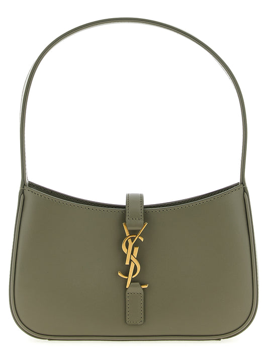 Saint Laurent Hobo Le 5 À 7 Mini Handbag — Gray Luxury