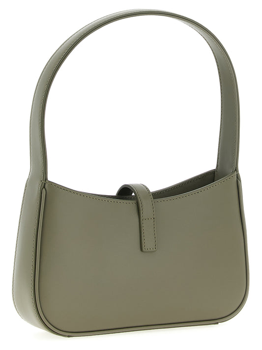 Saint Laurent Hobo Le 5 À 7 Mini Handbag — Gray Luxury