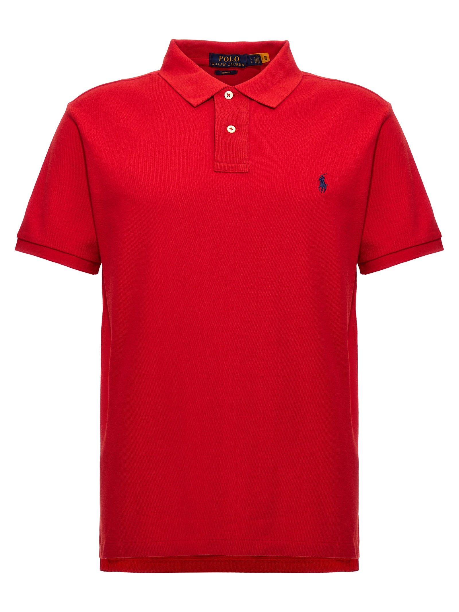 Polo Ralph Lauren Red Polo Shirt — Slim Fit