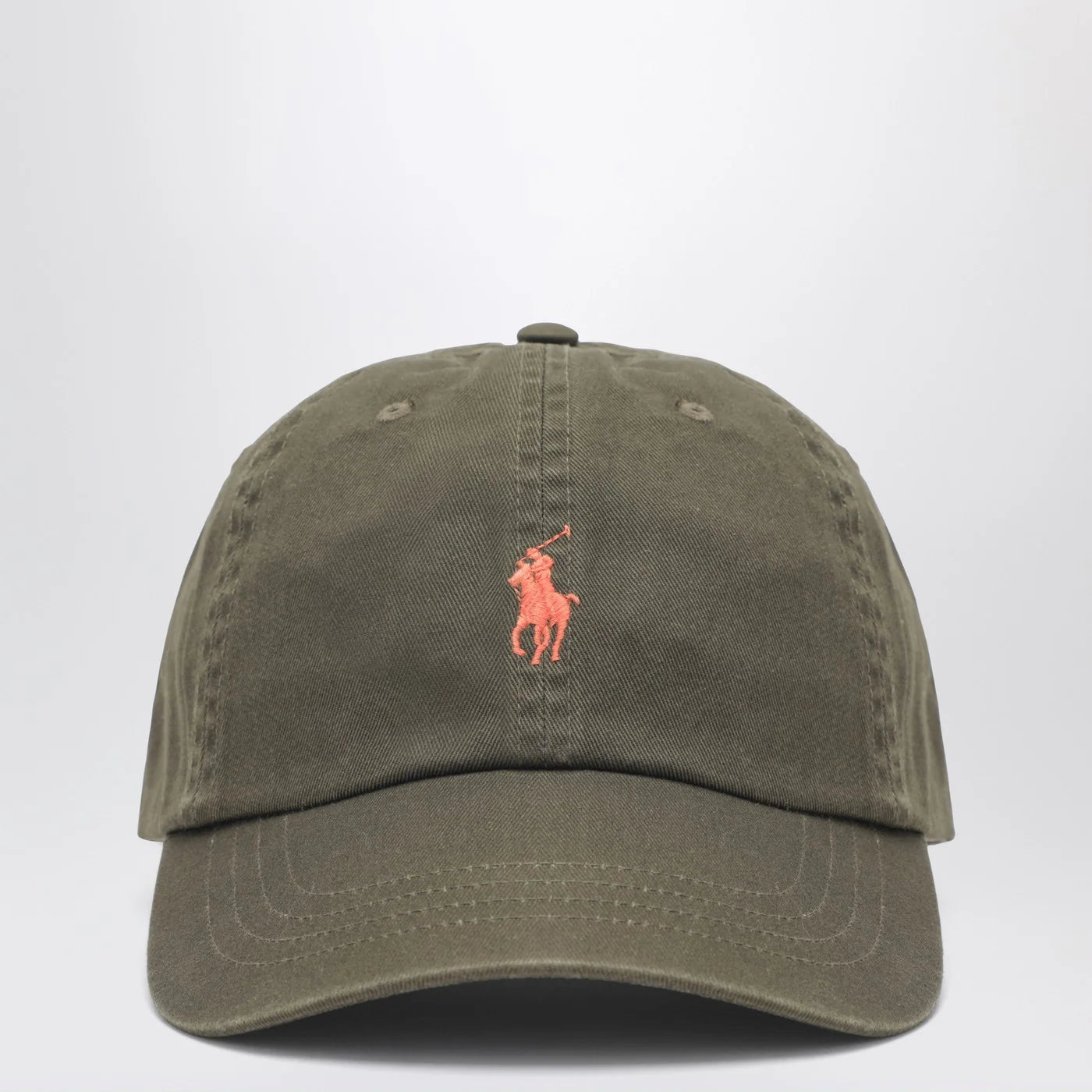 Polo Ralph Lauren Olive green baseball cap with logo