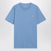 Polo Ralph Lauren Light blue cotton Custom Slim-Fit T-shirt