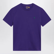 Polo Ralph Lauren Purple Custom Slim-Fit cotton T-shirt