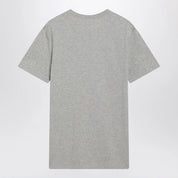 Polo Ralph Lauren Grey mélange cotton Custom Slim-Fit T-shirt