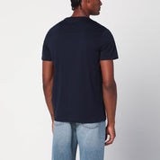 Polo Ralph Lauren T-shirt in blue cotton Custom Slim-Fit