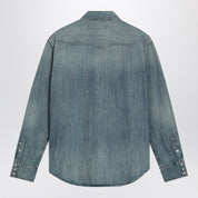 Polo Ralph Lauren Blue Denim Shirt in Cotton