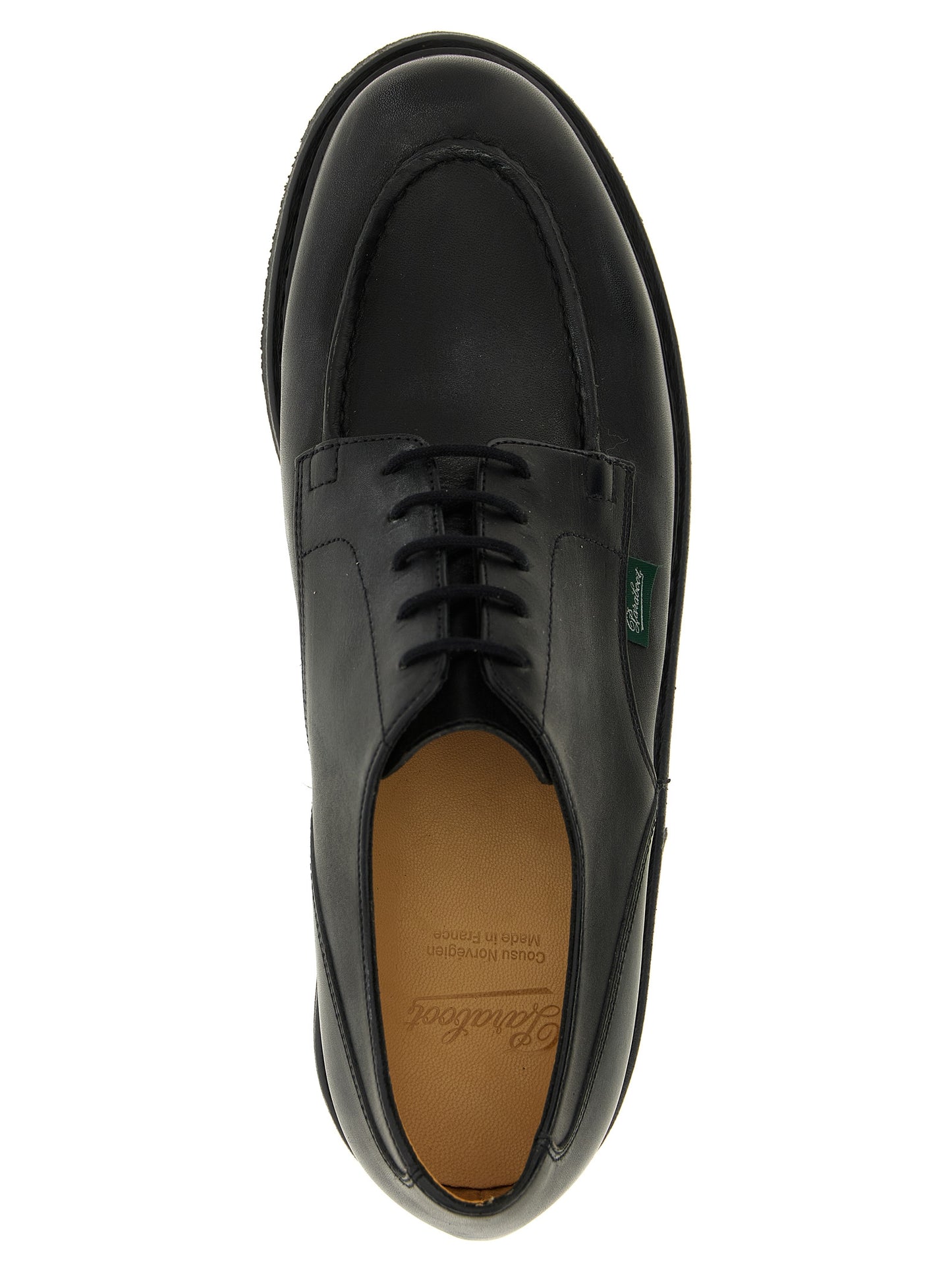 Paraboot Chambord Derby Lace-ups for Men — Black