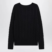 Polo Ralph Lauren Navy blue cable-knit cotton sweater