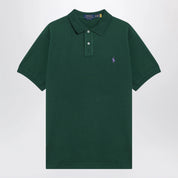 Polo Ralph Lauren Forest green cotton Custom Slim-Fit polo shirt
