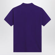 Polo Ralph Lauren en coton violet, coupe slim sur mesure