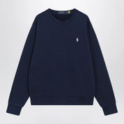 Polo Ralph Lauren Navy blue cotton crew-neck sweatshirt