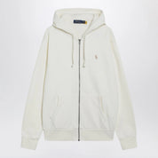 Polo Ralph Lauren Ivory cotton zip-up sweatshirt
