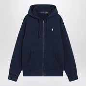 Polo Ralph Lauren Navy blue cotton zip-up sweatshirt