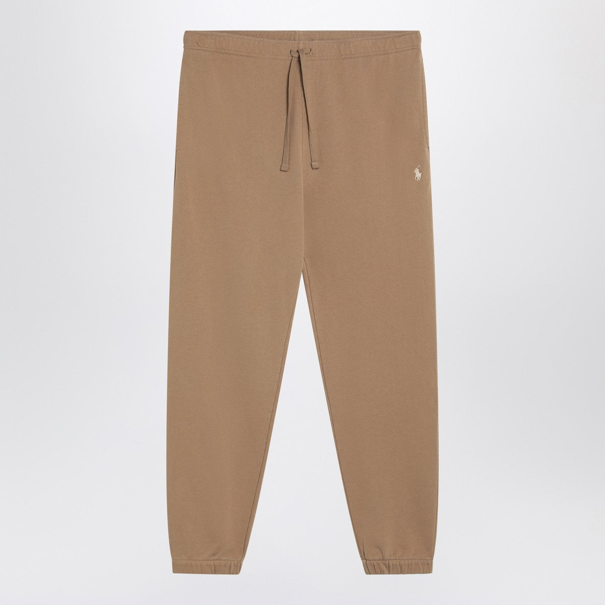 Polo Ralph Lauren Desert coloured cotton jogging trousers