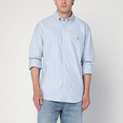 Light Blue Striped Oxford Shirt — Custom‑Fit Polo Ralph Lauren