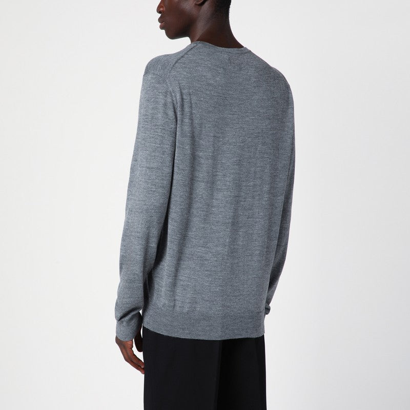 Polo Ralph Lauren Heather grey wool crew-neck jumper