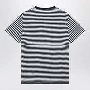 Polo Ralph Lauren White/Navy striped Custom Slim-Fit T-shirt