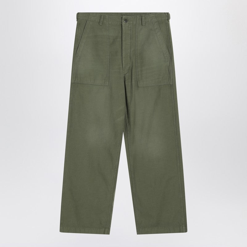 Polo Ralph Lauren Military green cotton trousers