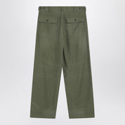 Polo Ralph Lauren Military green cotton trousers