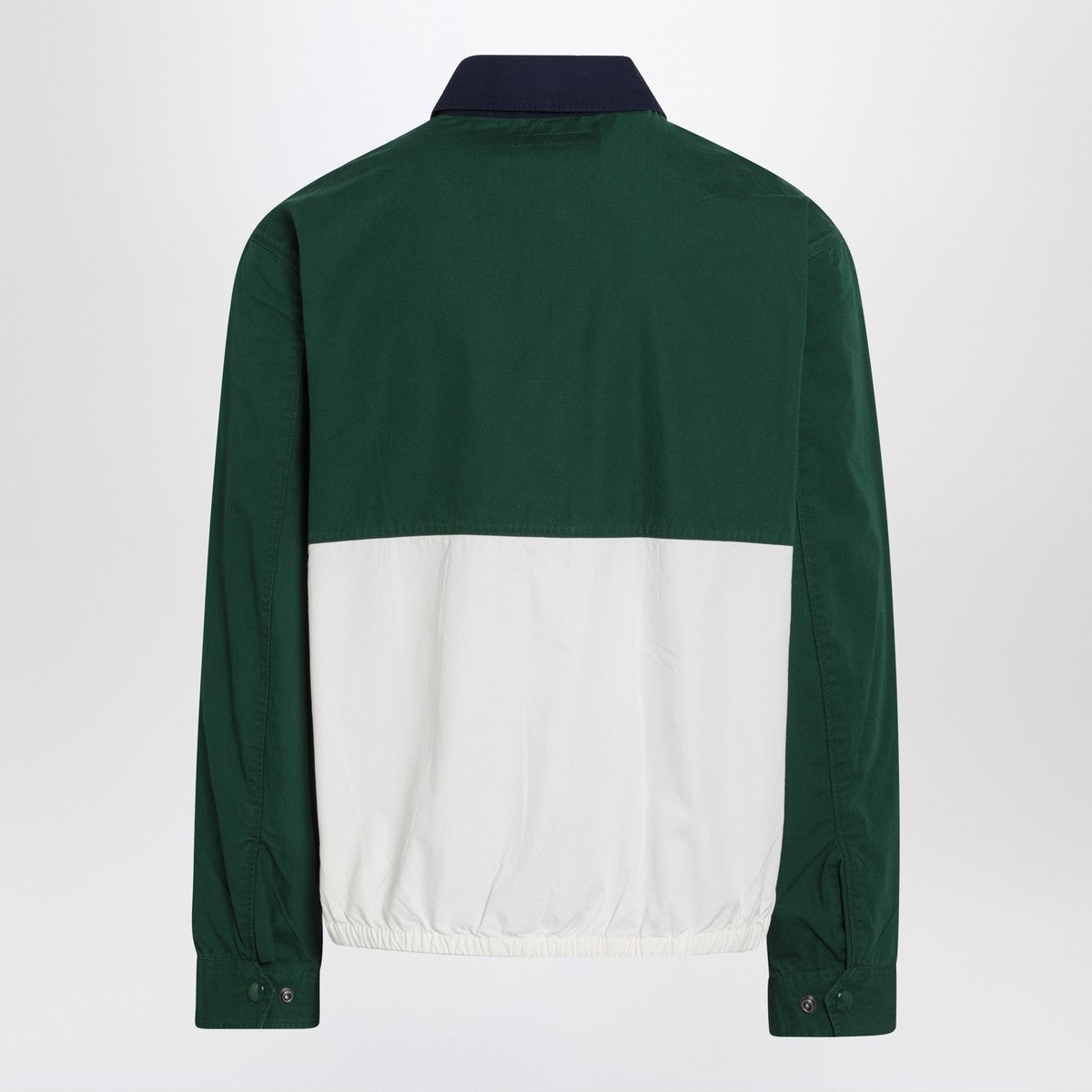 Polo Ralph Lauren zippered jacket in green white and blue