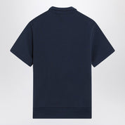 Polo Ralph Lauren navy blue cotton polo shirt