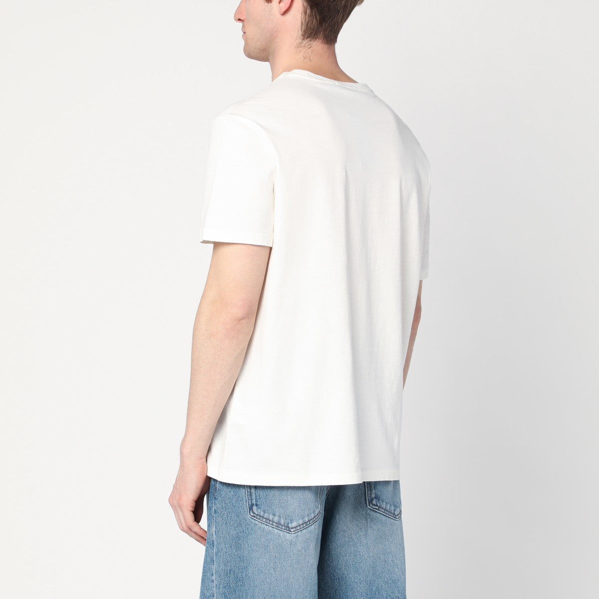 Polo Ralph Lauren White cotton T-shirt with chest pocket