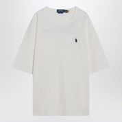 Polo Ralph Lauren White Relaxed-Fit T-shirt with logo