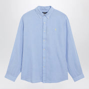 Polo Ralph Lauren Light Blue Linen Button-Down Shirt