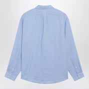 Polo Ralph Lauren Light Blue Linen Button-Down Shirt