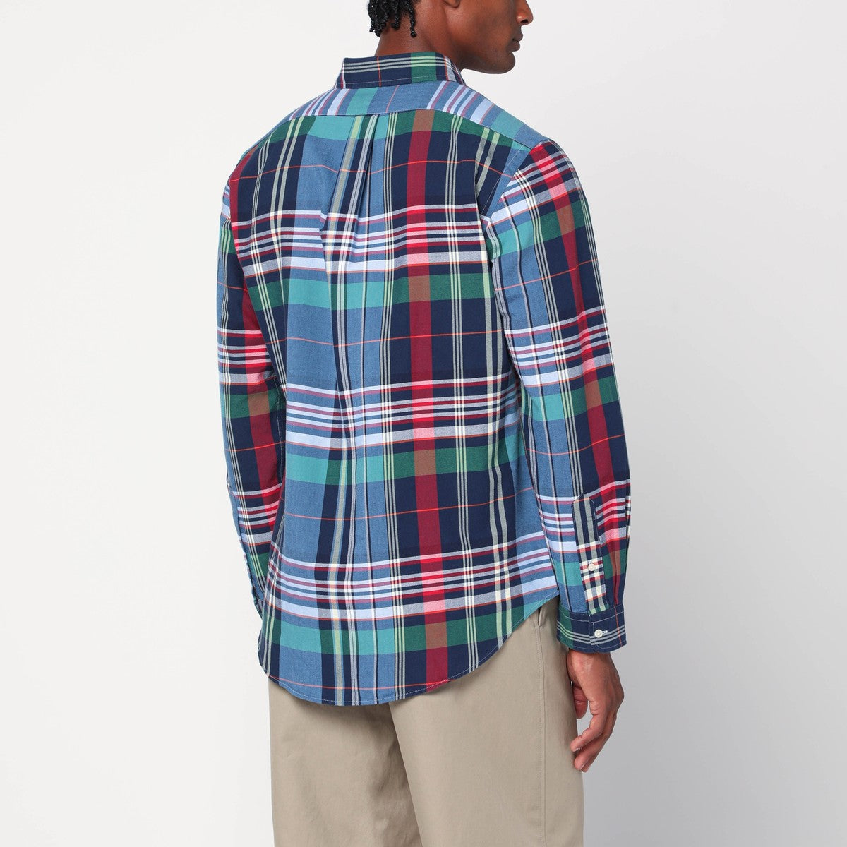 Polo Ralph Lauren Check Pattern Shirt — Custom‑Fit Cotton
