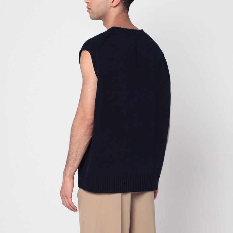 Polo Ralph Lauren Navy blue vest with flag Big-Fit