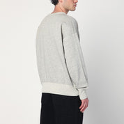 Sweat-shirt gris à dos bouclé Polo Ralph Lauren avec motif graphique