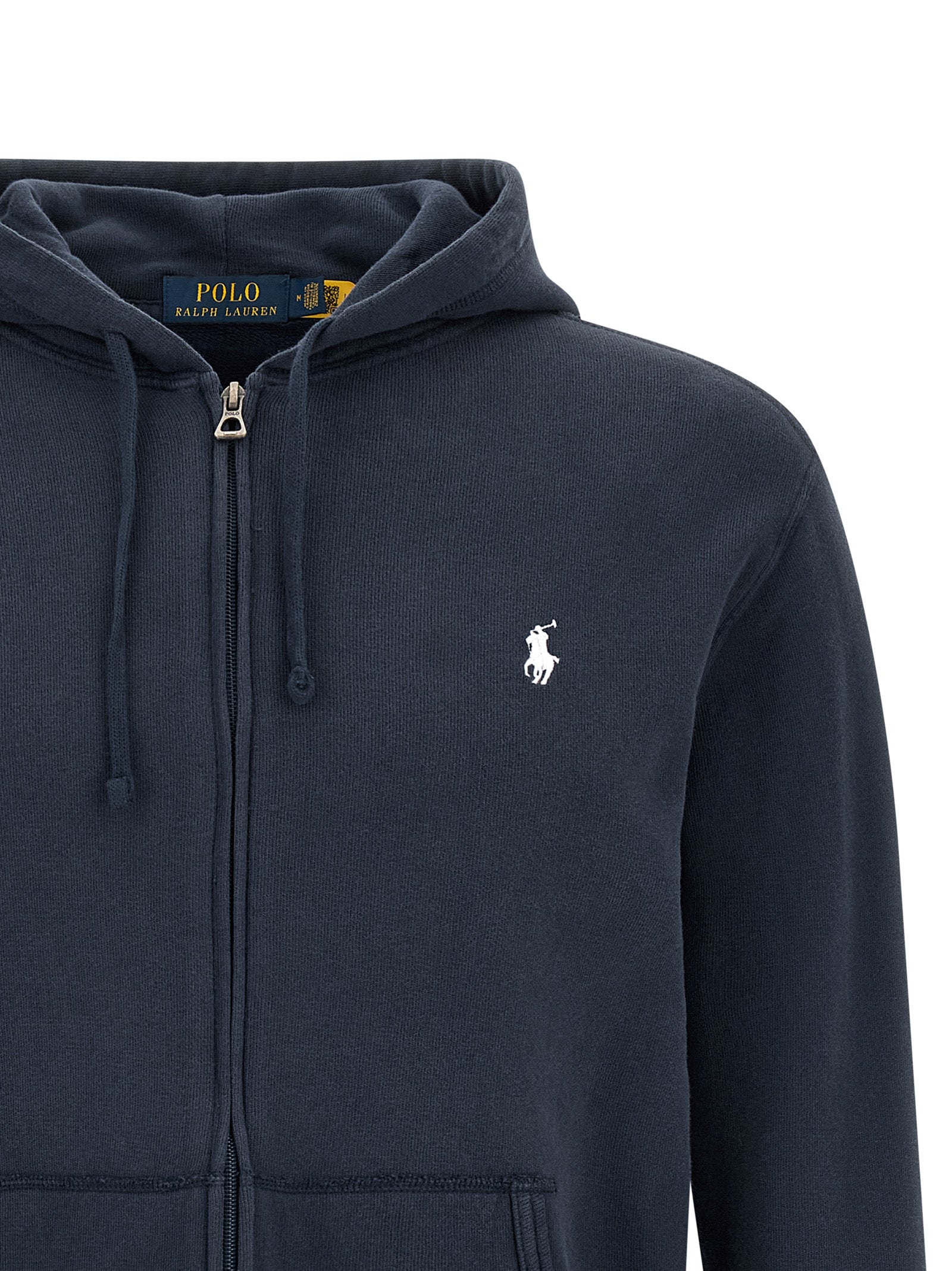 Polo Ralph Lauren Cotton Hoodie for Men — Blue, New
