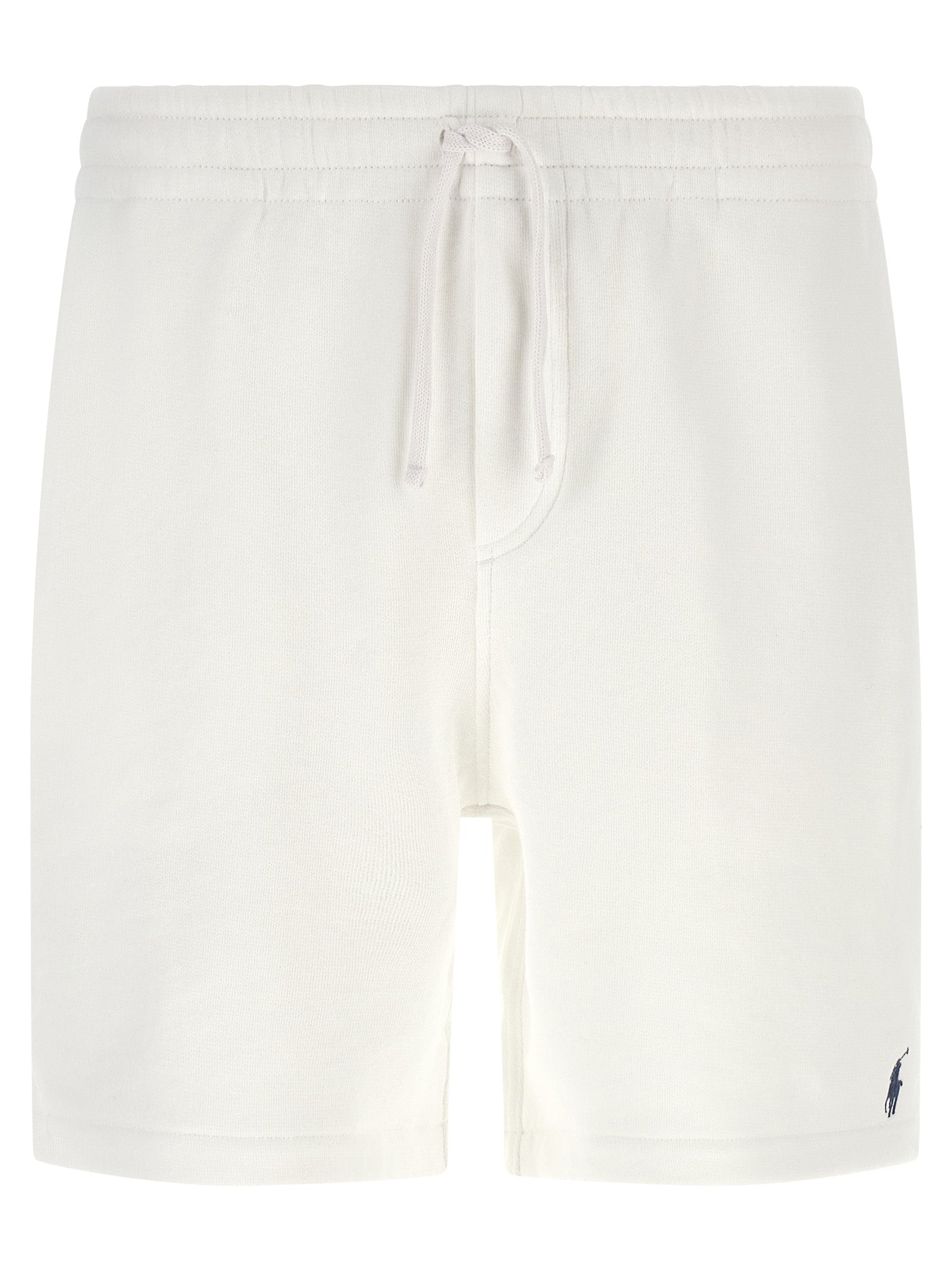Polo Ralph Lauren Cotton Terry Bermuda Shorts — White