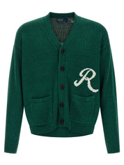 Polo Ralph Lauren Intarsia Logo Cardigan — Knitwear