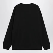 Polo Ralph Lauren Black cotton Relaxed-Fit crewneck sweatshirt